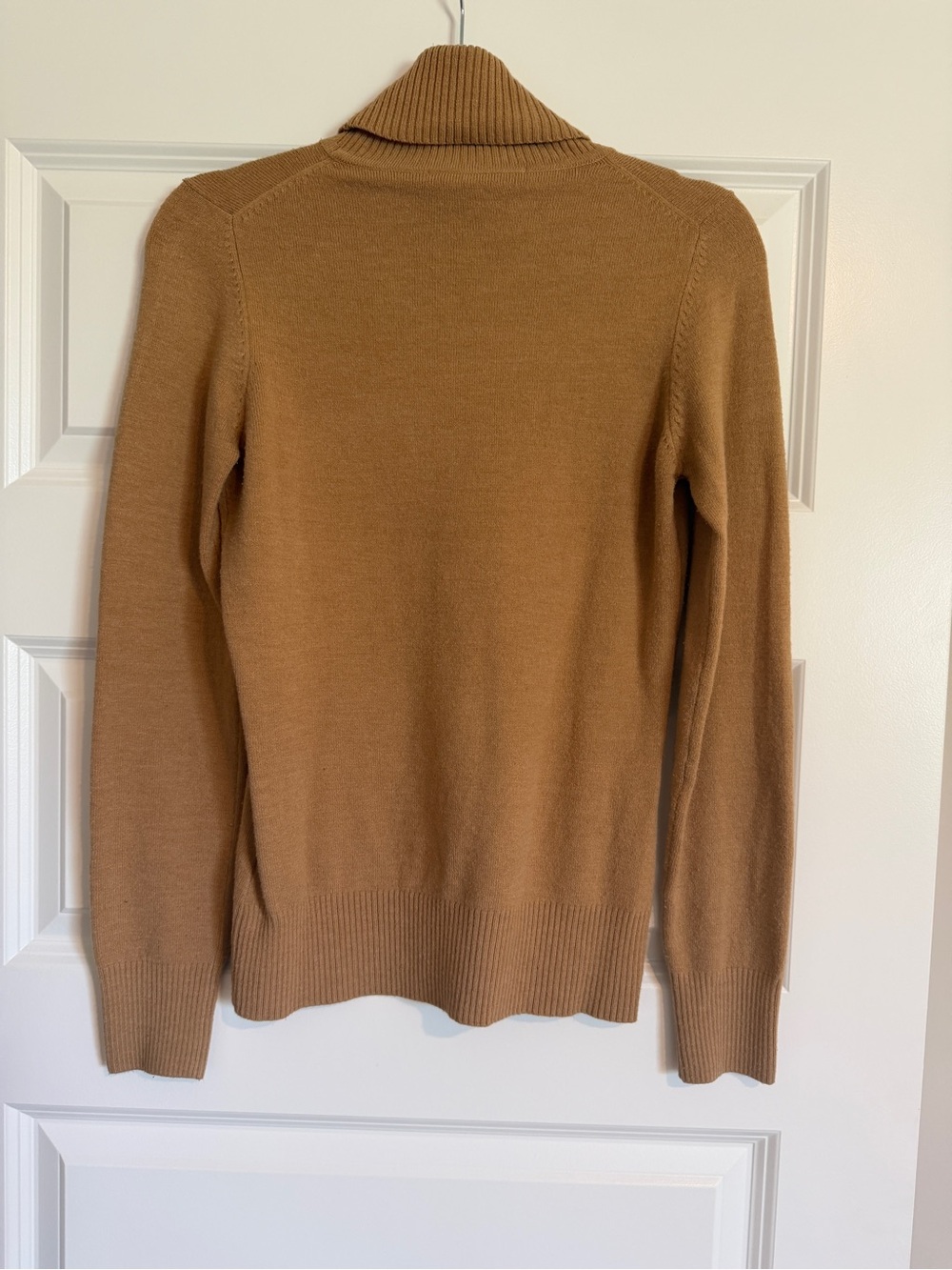 French Connection Camel Slim Turtleneck Sweater - Picture 2 of 4